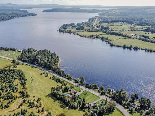 Aerial photo - 500 Rue Lavoie, Disraeli - Ville, QC - Outdoor With Body Of Water With View