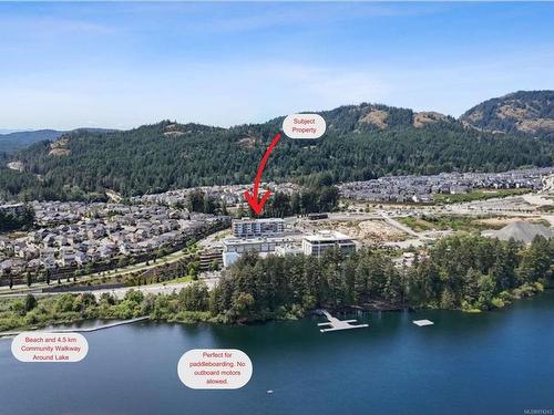 603-1311 Lakepoint Way, Langford, BC - Outdoor With Body Of Water With View