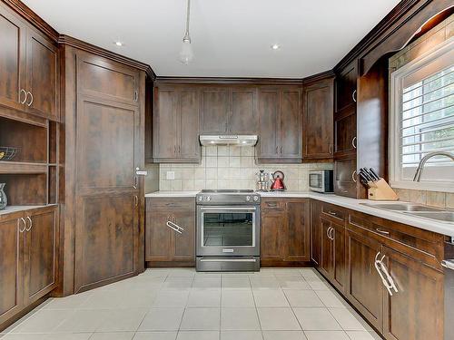 Cuisine - 113 Rue Marchesseault, Farnham, QC - Indoor Photo Showing Kitchen With Double Sink