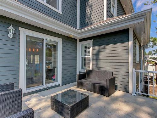 Terrasse - 113 Rue Marchesseault, Farnham, QC - Outdoor With Exterior