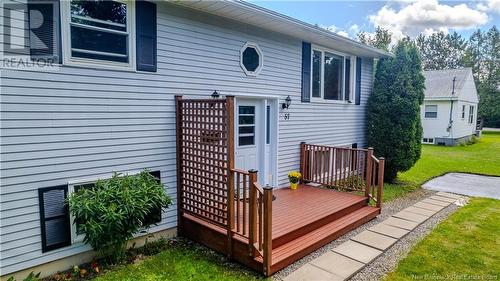 57 Duke Street, St. Stephen, NB - Outdoor With Deck Patio Veranda With Exterior