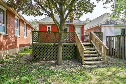 30 Poplar Avenue, Hamilton, ON - Outdoor With Deck Patio Veranda