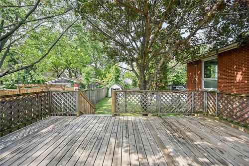 30 Poplar Avenue, Hamilton, ON - Outdoor With Deck Patio Veranda