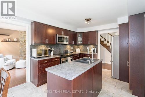 142 Livingstone Street W, Barrie, ON - Indoor Photo Showing Kitchen With Double Sink