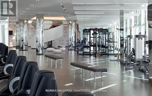 4103 - 10 York Street, Toronto (Waterfront Communities), ON - Indoor Photo Showing Gym Room