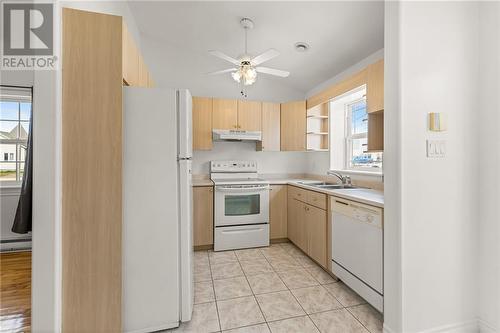 380 Champlain Street Unit# 1, Dieppe, NB - Indoor Photo Showing Kitchen With Double Sink