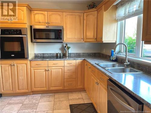 208 Virginia Street Unit# 117, Dieppe, NB - Indoor Photo Showing Kitchen With Double Sink