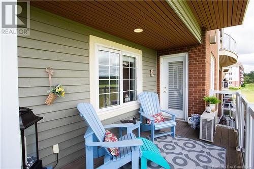 163 Royal Oaks Boulevard Unit# 206, Moncton, NB - Outdoor With Deck Patio Veranda With Exterior