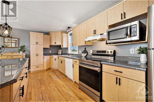 11161 Sandy Row Road, South Mountain, ON - Indoor Photo Showing Kitchen With Double Sink