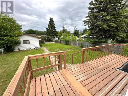 206 Prince Street, Hudson Bay, SK - Outdoor With Deck Patio Veranda With Backyard