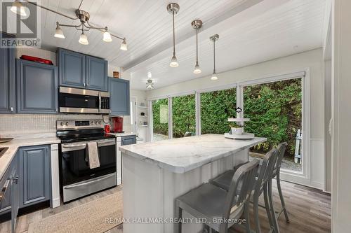 162 Riverbank Drive, Georgina, ON - Indoor Photo Showing Kitchen With Upgraded Kitchen