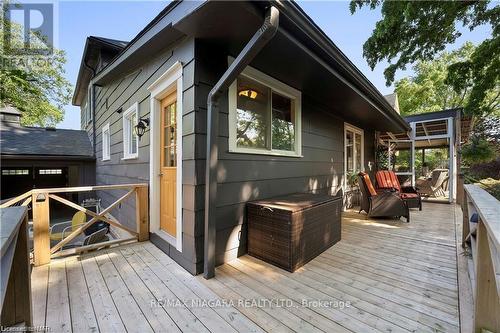 14656 Niagara River Parkway, Niagara-On-The-Lake, ON - Outdoor With Deck Patio Veranda With Exterior