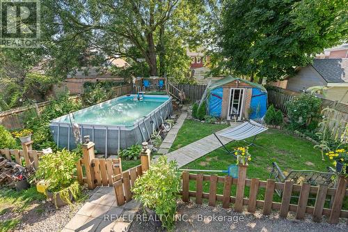 4464 Sixth Avenue, Niagara Falls (Downtown), ON - Outdoor With Above Ground Pool With Backyard