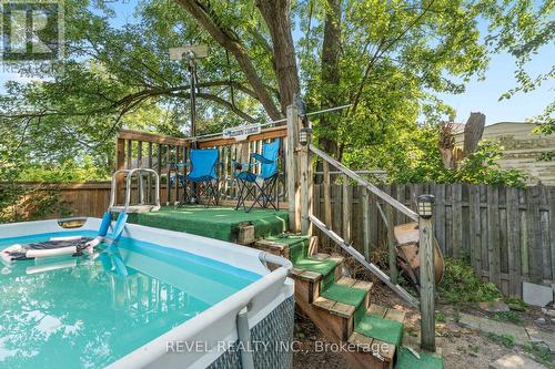 4464 Sixth Avenue, Niagara Falls (Downtown), ON - Outdoor With Above Ground Pool