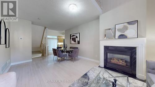 40 Melissa Way, Markham (Buttonville), ON - Indoor Photo Showing Living Room With Fireplace