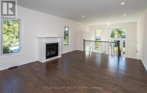 849 Trivetts Road, Georgina, ON - Indoor Photo Showing Living Room With Fireplace