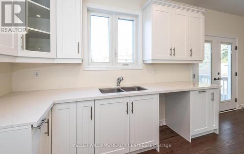 849 Trivetts Road, Georgina (Historic Lakeshore Communities), ON - Indoor Photo Showing Kitchen With Double Sink