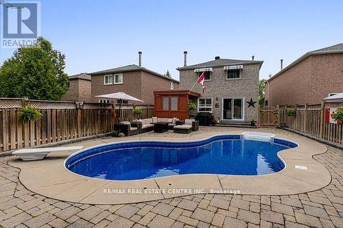 53 Mckinnon Avenue, Halton Hills (Georgetown), ON - Outdoor With In Ground Pool With Deck Patio Veranda With Backyard With Exterior