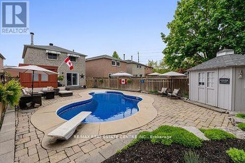 53 Mckinnon Avenue, Halton Hills (Georgetown), ON - Outdoor With In Ground Pool With Backyard With Exterior