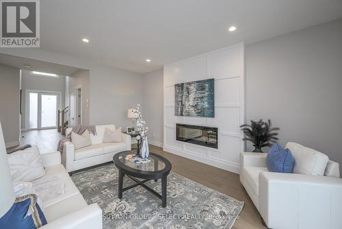 132 Crestview Drive, Middlesex Centre (Kilworth), ON - Indoor Photo Showing Living Room With Fireplace