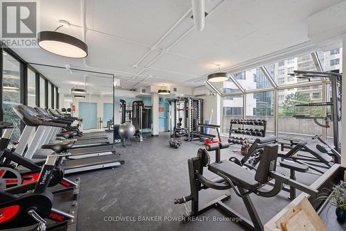 1511 - 695 Richmond Street, London, ON - Indoor Photo Showing Gym Room