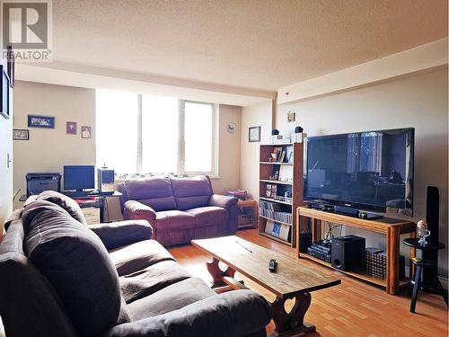 603 1501 Queensway Street, Prince George, BC - Indoor Photo Showing Living Room