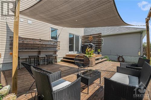 105 Mayer Street, Limoges, ON - Outdoor With Deck Patio Veranda With Exterior