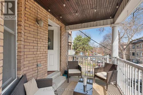 412 Crawford Street, Toronto (Palmerston-Little Italy), ON - Outdoor With Deck Patio Veranda With Exterior