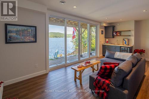 1744 Papineau Lake Road, Hastings Highlands, ON - Indoor Photo Showing Living Room