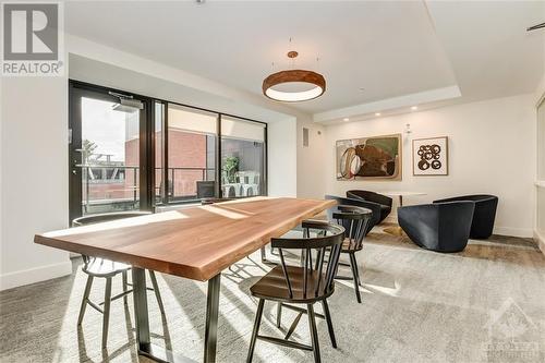 280 Crichton Street Unit#109, Ottawa, ON - Indoor Photo Showing Dining Room