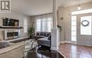 348 Rosegate Way, Oakville (Uptown Core), ON  - Indoor Photo Showing Living Room With Fireplace 