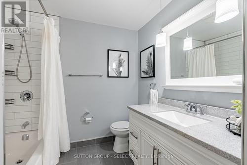 En-suite w/heated floors and granite - 955 Quinton Road, London, ON - Indoor Photo Showing Bathroom