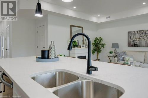 162 Weber Street W, Kitchener, ON - Indoor Photo Showing Kitchen With Double Sink