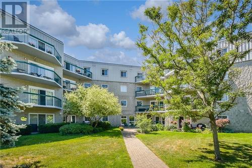 200 River Street Unit# 210, Fergus, ON - Outdoor With Balcony With Facade