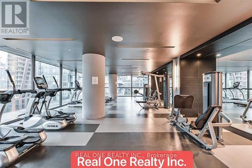 2306 - 290 Adelaide Street W, Toronto (Waterfront Communities), ON - Indoor Photo Showing Gym Room