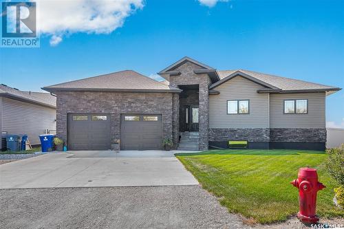 110 Canada Court, Hanley, SK - Outdoor With Facade