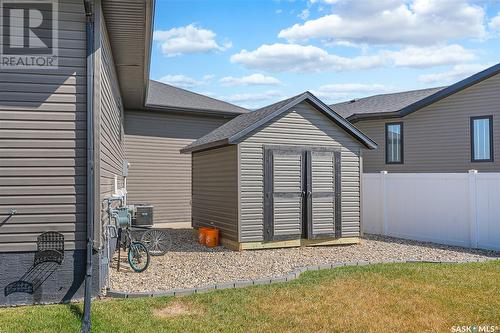 110 Canada Court, Hanley, SK - Outdoor With Exterior