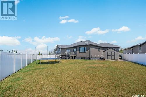 110 Canada Court, Hanley, SK - Outdoor With Backyard