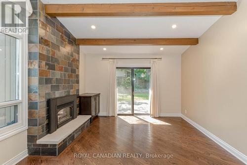 438 Temagami Crescent, Mississauga, ON - Indoor Photo Showing Other Room With Fireplace