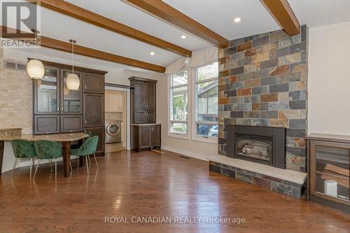 438 Temagami Crescent, Mississauga, ON - Indoor With Fireplace