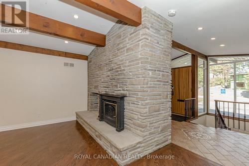 438 Temagami Crescent, Mississauga, ON - Indoor With Fireplace