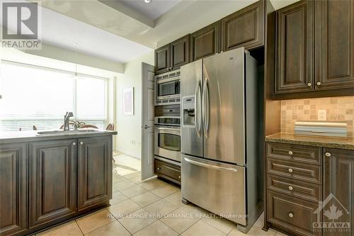 701 - 38 Metropole, Ottawa, ON - Indoor Photo Showing Kitchen With Stainless Steel Kitchen