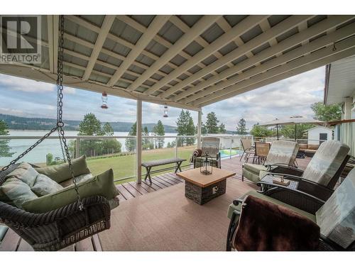 6280 Laurier Avenue, Wardner, BC - Outdoor With Body Of Water With Deck Patio Veranda With Exterior