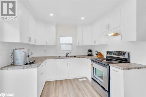 13 Main Street, Marmora, ON - Indoor Photo Showing Kitchen With Double Sink