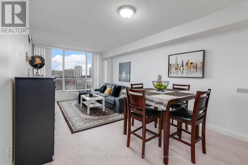 708 - 24 Hanover Road, Brampton, ON - Indoor Photo Showing Dining Room