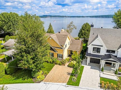 Aerial photo - 321 Av. Du Parc, Magog, QC - Outdoor With Body Of Water