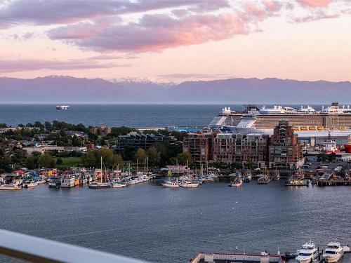 1602-60 Saghalie Rd, Victoria, BC - Outdoor With Body Of Water With View