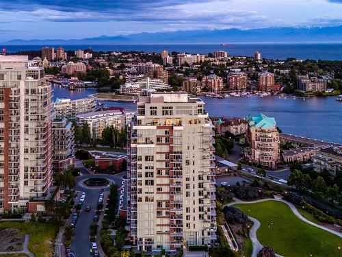 1602-60 Saghalie Rd, Victoria, BC - Outdoor With Body Of Water With View