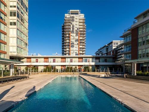 1602-60 Saghalie Rd, Victoria, BC - Outdoor With In Ground Pool With Facade