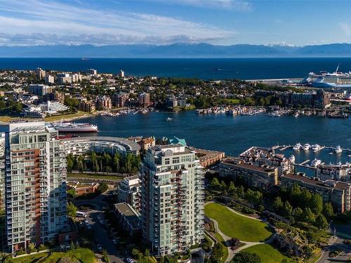 1602-60 Saghalie Rd, Victoria, BC - Outdoor With Body Of Water With View